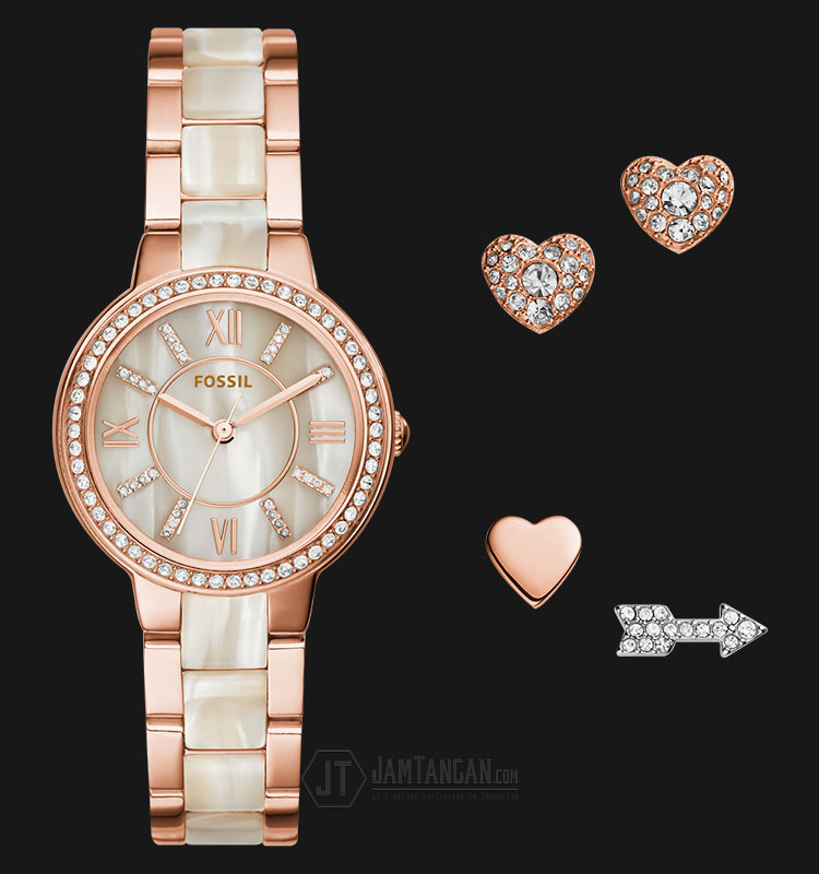 Fossil ES3965SET Virginia Three Hand 