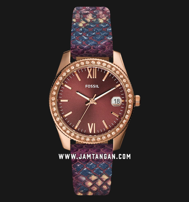 Fossil Scarlette Mini ES4637 Red Dial 