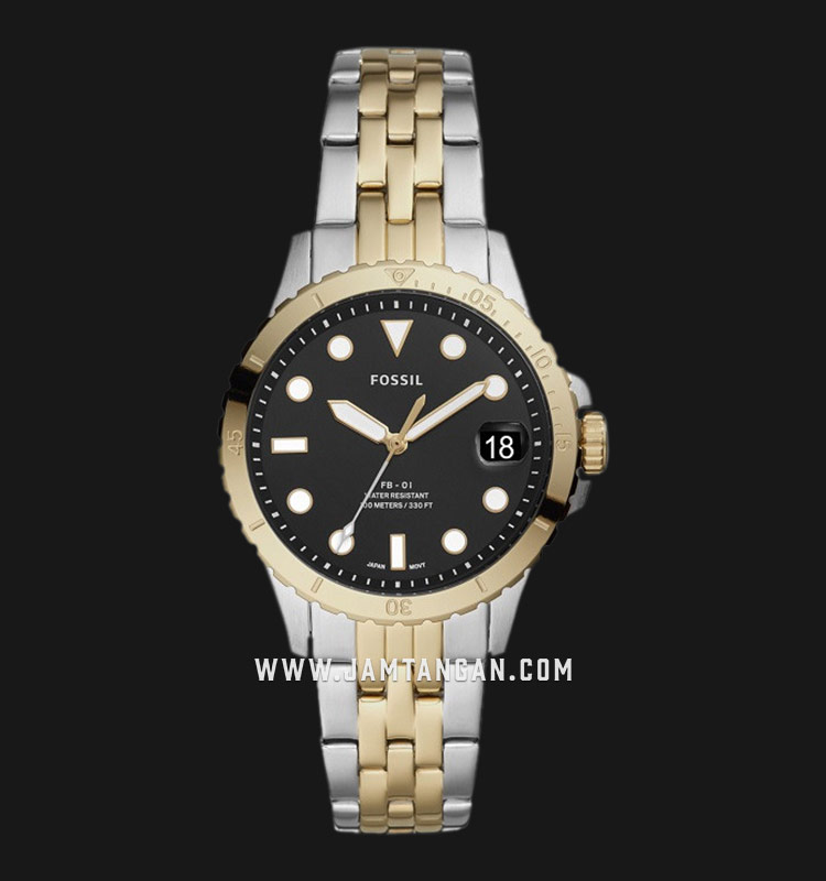 Fossil FB-01 ES4745 Ladies Black Dial 