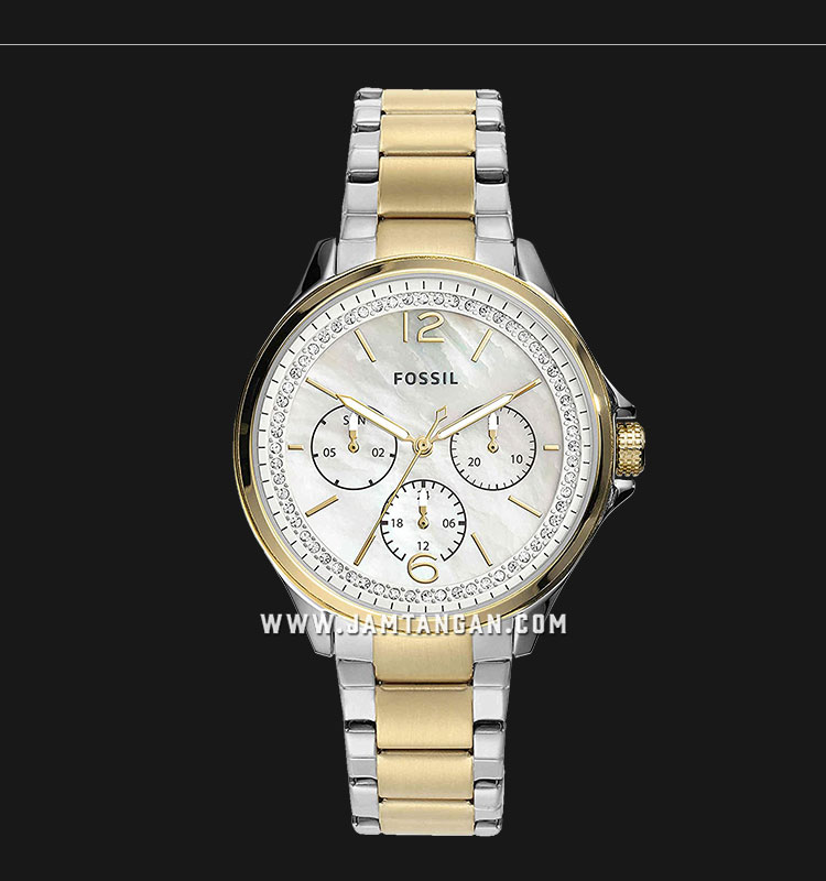 Fossil Sadie ES4781 Ladies White Dial 