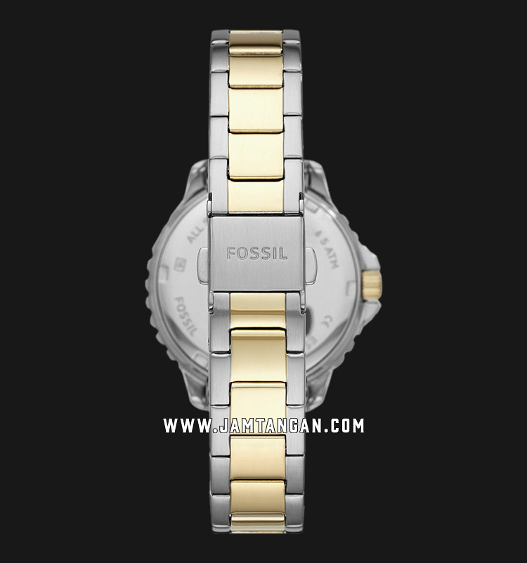 Fossil Izzy ES4784 Silver Dial Dual 