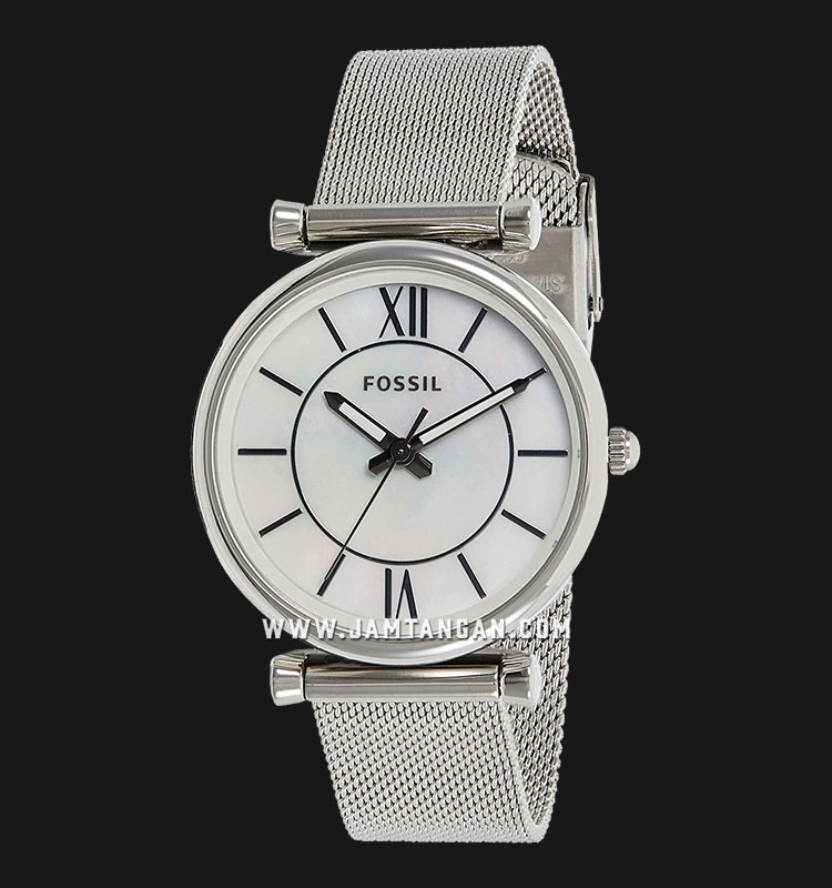 Fossil Carlie ES4919 Ladies White Dial 