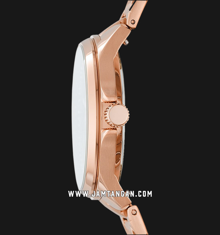 Fossil Sadie ES4926 Red Dial Rose Gold 
