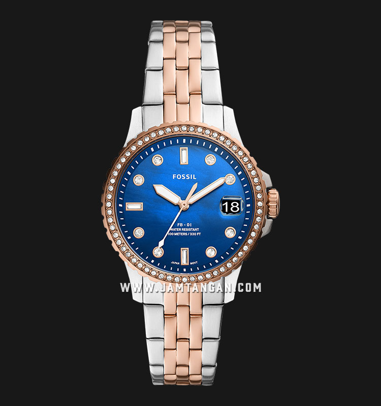 Fossil FB-01 ES4996 Ladies Blue Mother 
