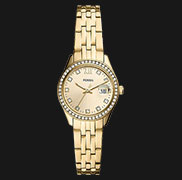 Fossil Scarlette Micro ES5037 Gold Dial 