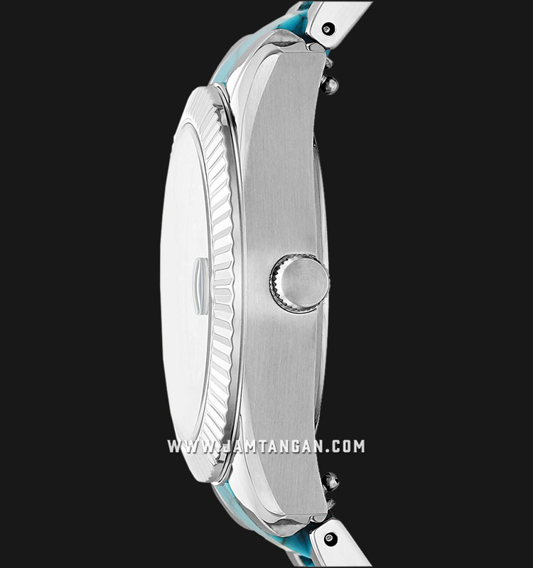 Fossil Scarlette Mini ES5077 Blue Aqua 