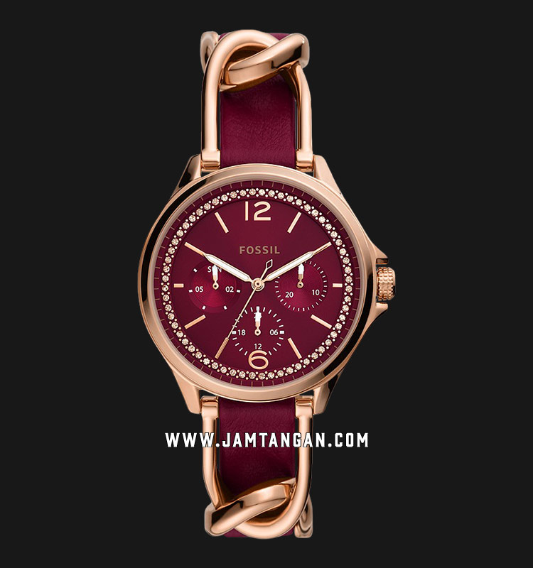 Fossil Sadie ES5141 Ladies Red Dial Red 