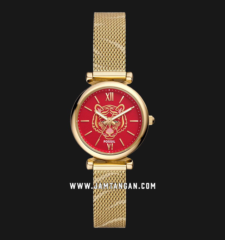 Fossil Carlie Mini ES5155 Ladies Red 