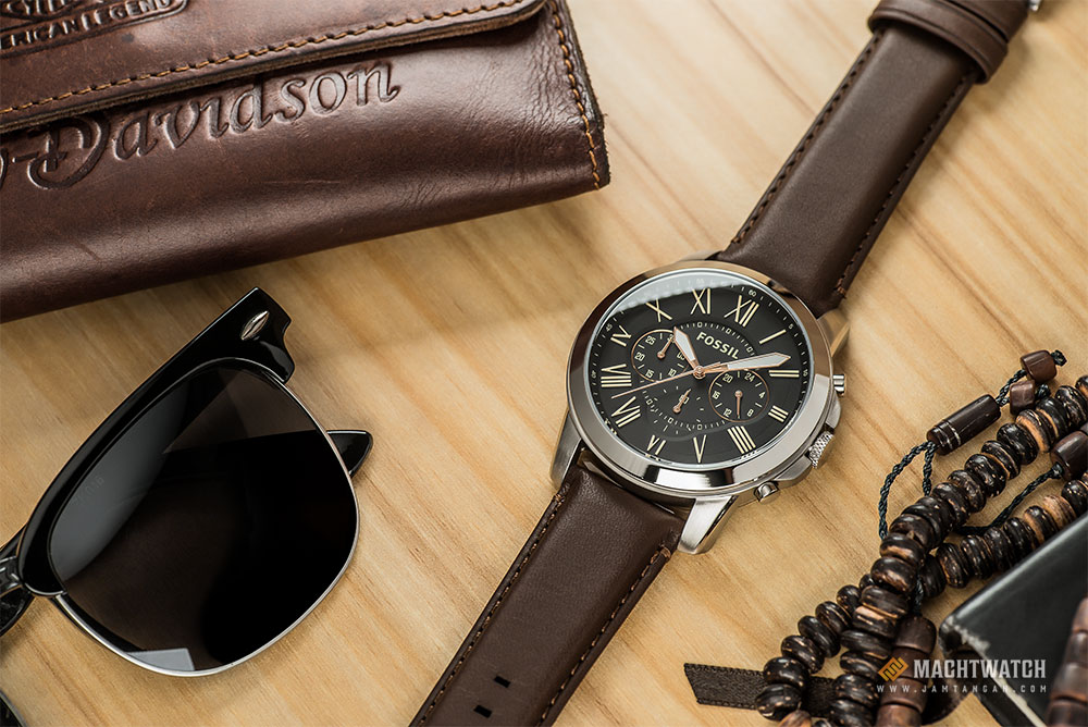 Fossil Grant FS4813 Chronograph Black 