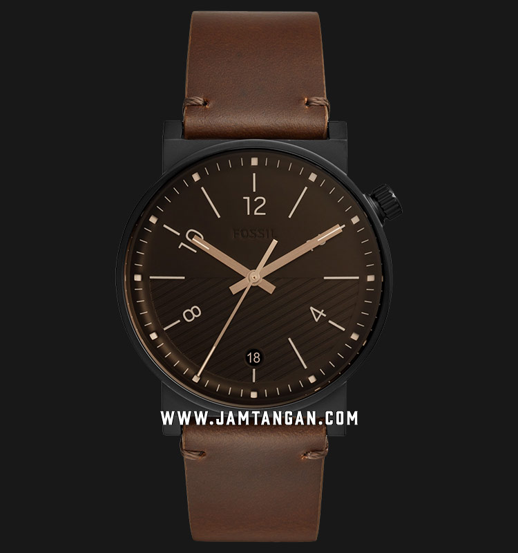 Fossil FS5552 Barstow Men Brown Dial 