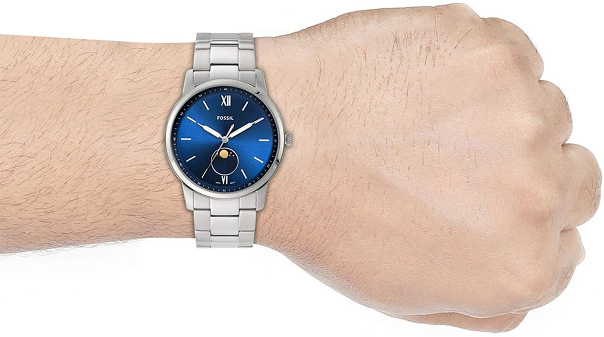 Fossil The Minimalist FS5618 Men Blue 