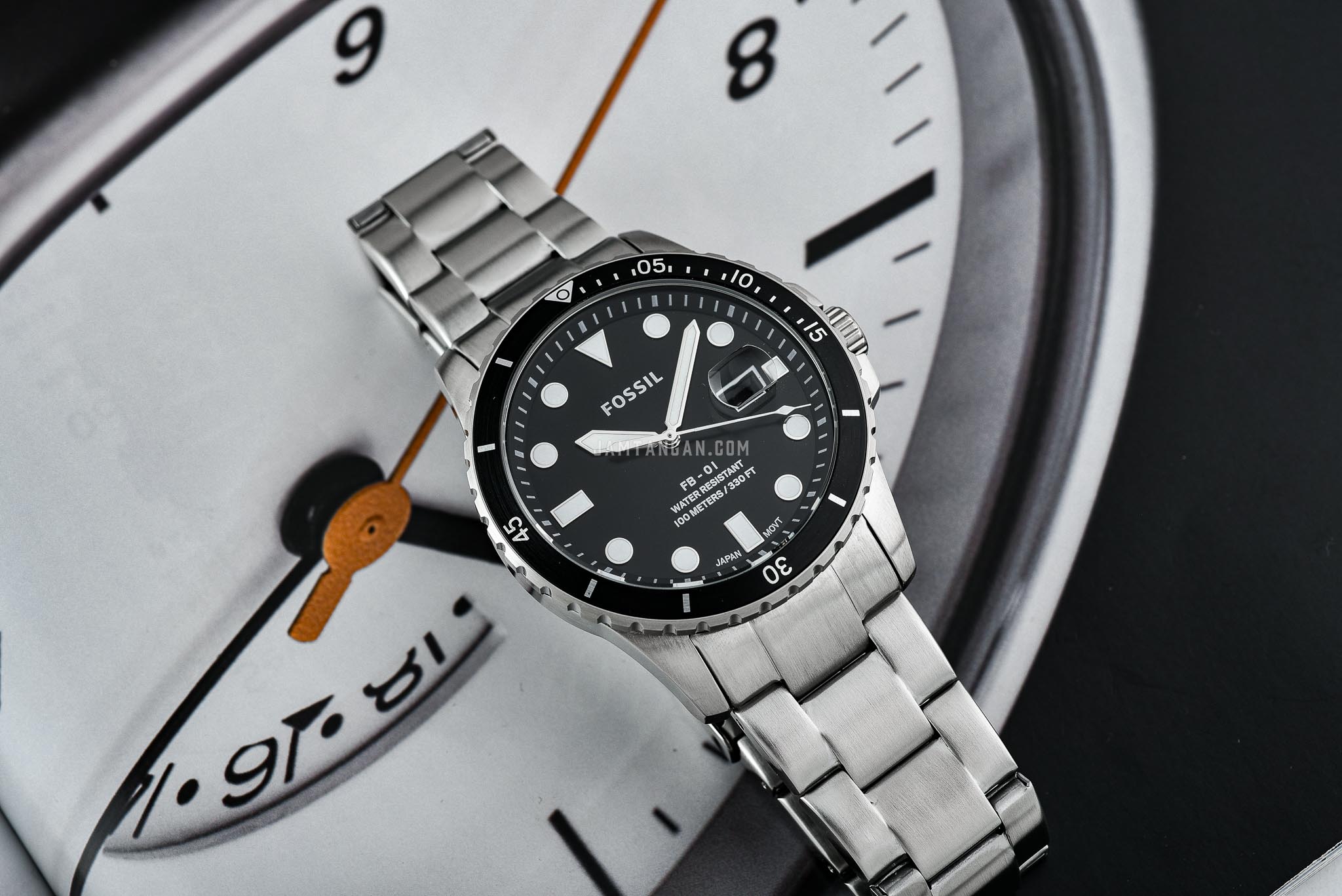 Fossil FB-01 FS5652 Mens Black Dial 