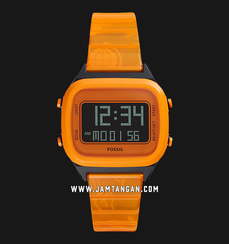 Fossil Retro FS5678 Black Digital Dial 