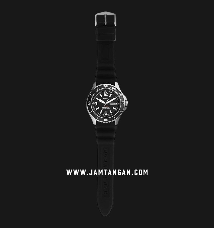 Fossil FB-02 FS5689 Black Dial Black 
