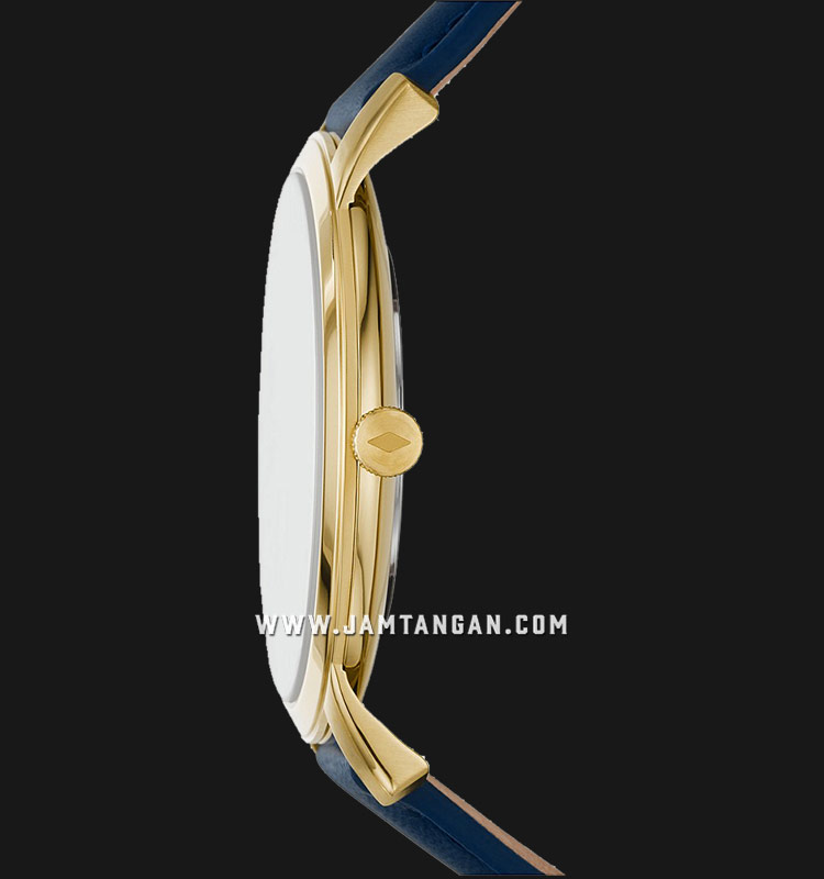 Fossil Minimalist FS5789 Blue Dial Blue 