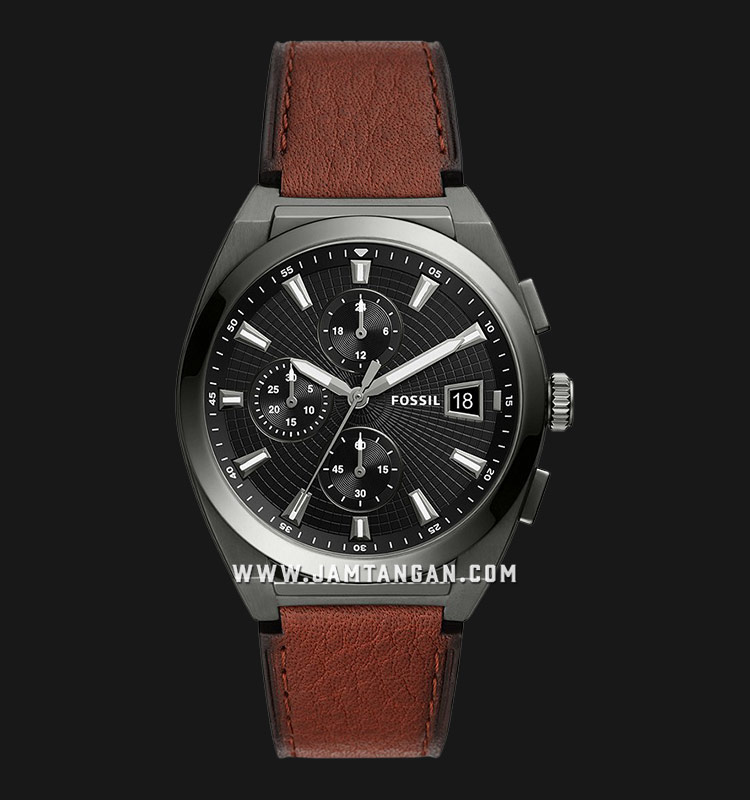 Fossil Everett FS5799 Men Black Dial 