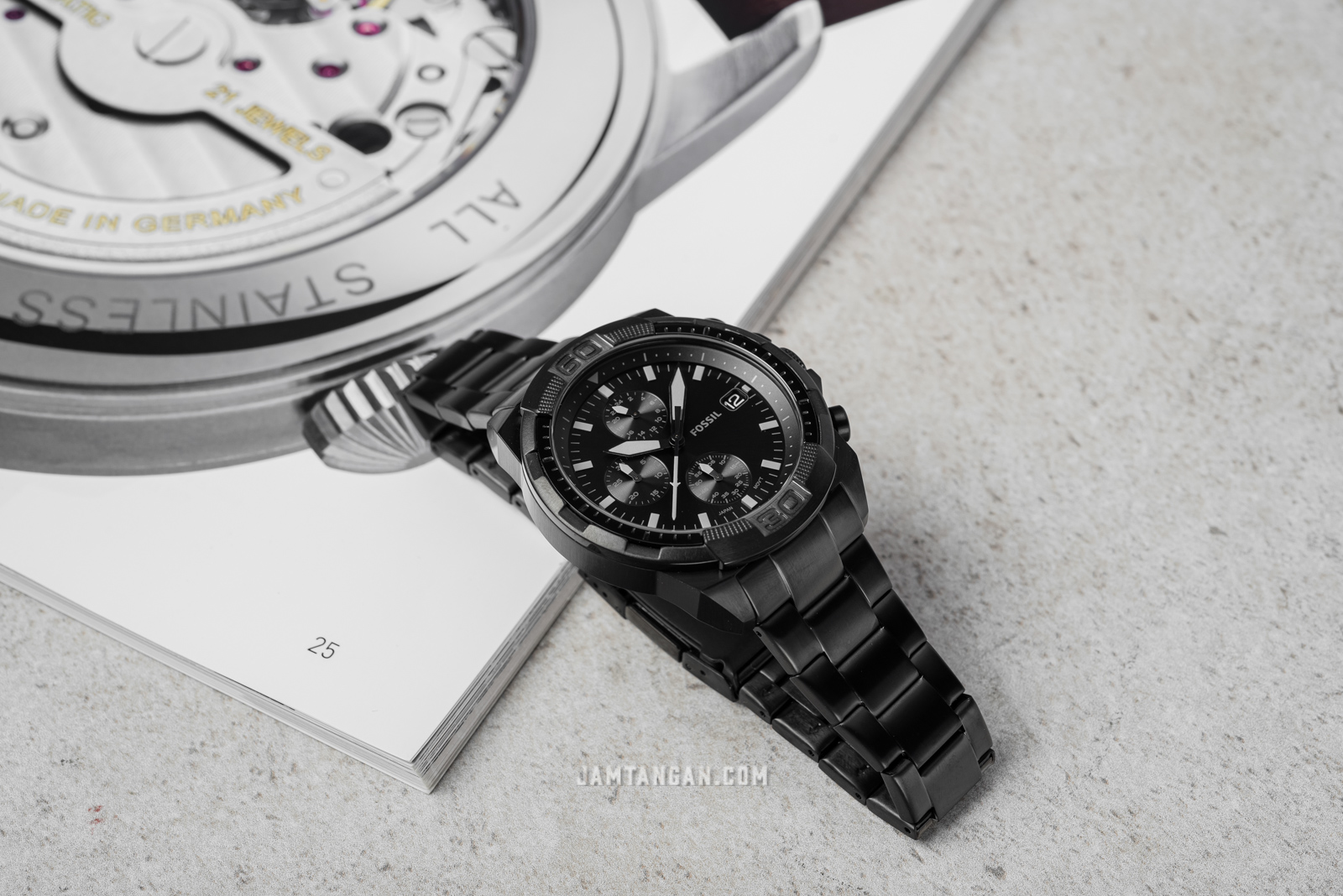 Fossil Bronson FS5853 Chronograph Black 