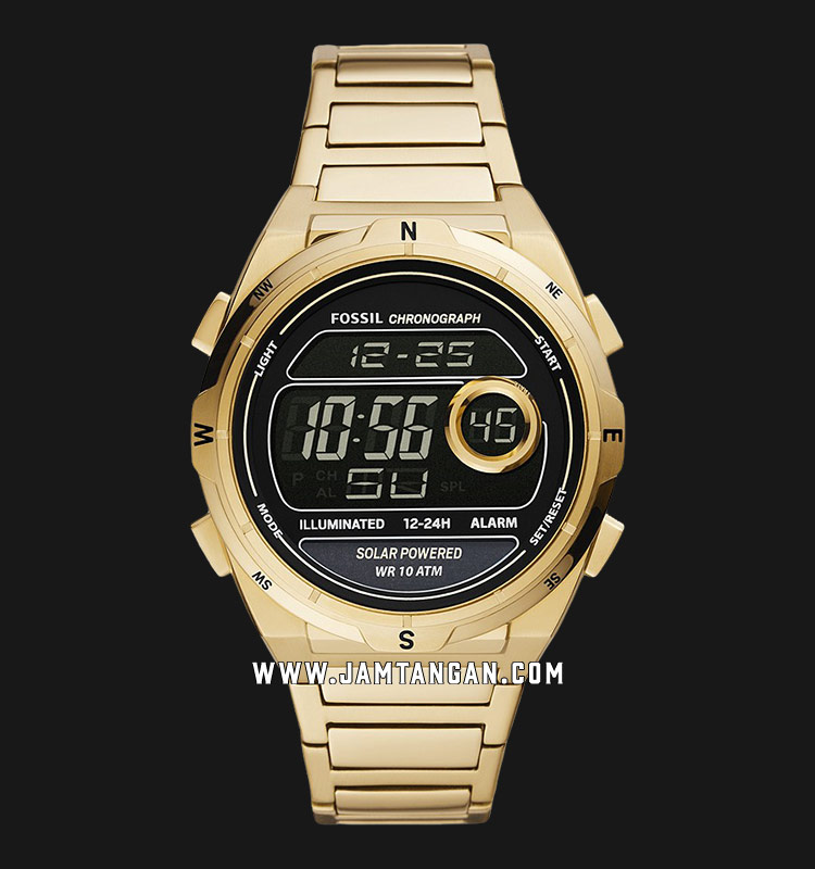 Fossil Everett FS5862 Solar Powered Men 