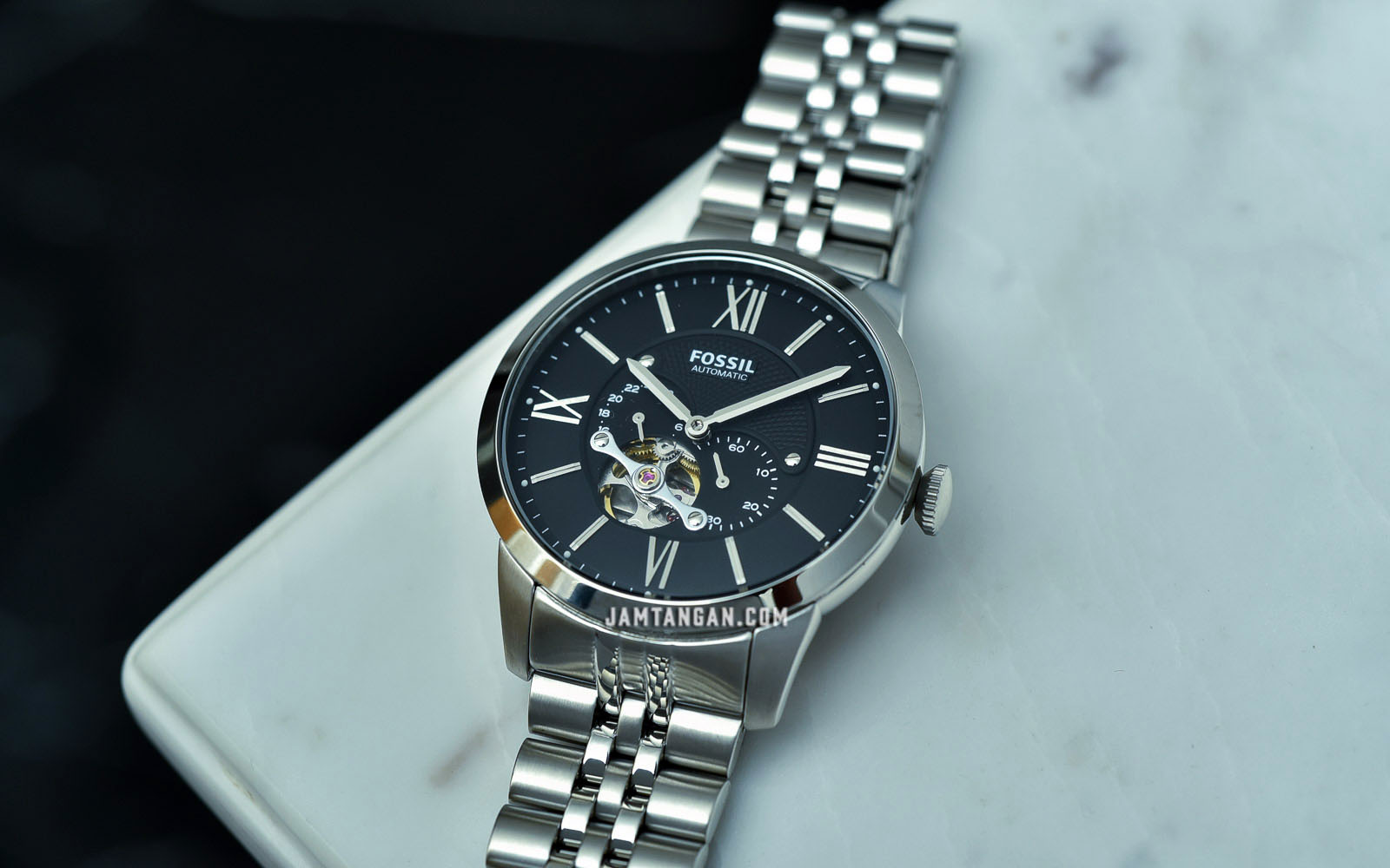 Fossil ME3107 Townsman Black Dial 