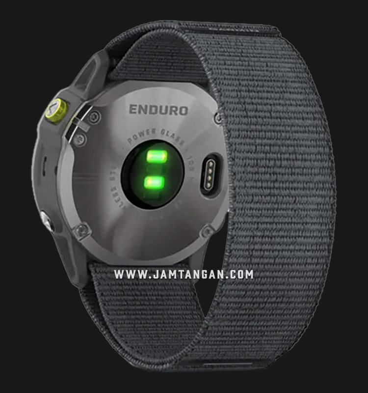 Garmin Enduro 010-02408-40 Tough Solar Digital Dial Dark Grey Nylon Strap |  Jamtangan.com