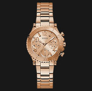 Guess Cosmic Multifunction Blue Dial Blue Silicone Strap Watch For Women - GW0466L2