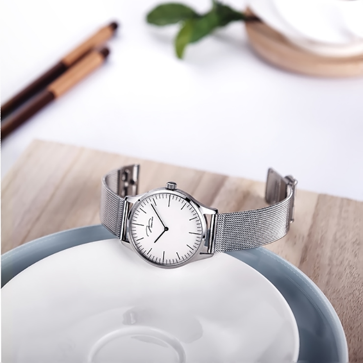 Jonas Verus Y01544-A0.WWWBW Japan Automatic Mechanical Stainless Braided Strap Machtwatch