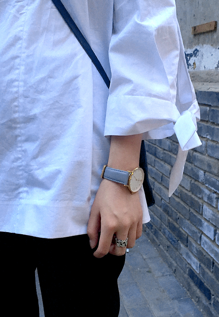 Jonas Verus Y01647-Q3.GGWLH Miyota Japan Quartz White Dial Gray Leather Strap Machtwatch