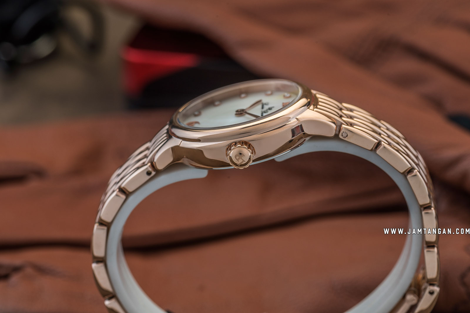 Lucien Piccard Jayne LP-28020-RG-22MOP Mother of Pearl Dial Rose Gold Stainless Steel Strap Machtwatch