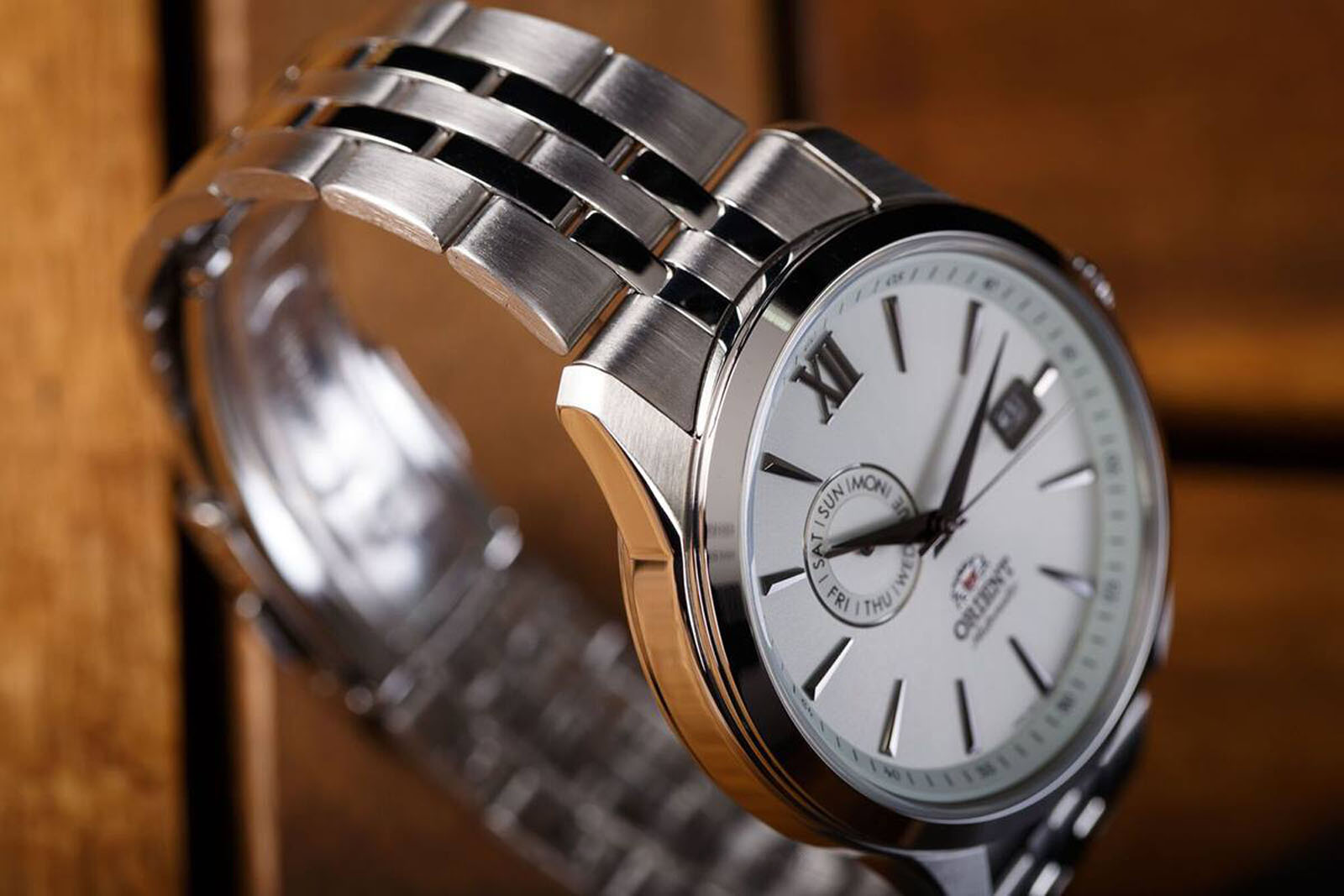 Orient Classic Automatic FAL00003W Men Silver Dial Stainless Steel Machtwatch