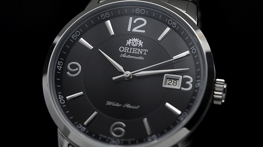 Orient FER2700BB Automatic Classic Symphony Black Dial Stainless Steel Watch Machtwatch