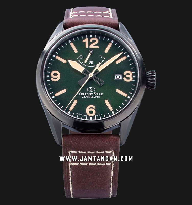 orient star green dial