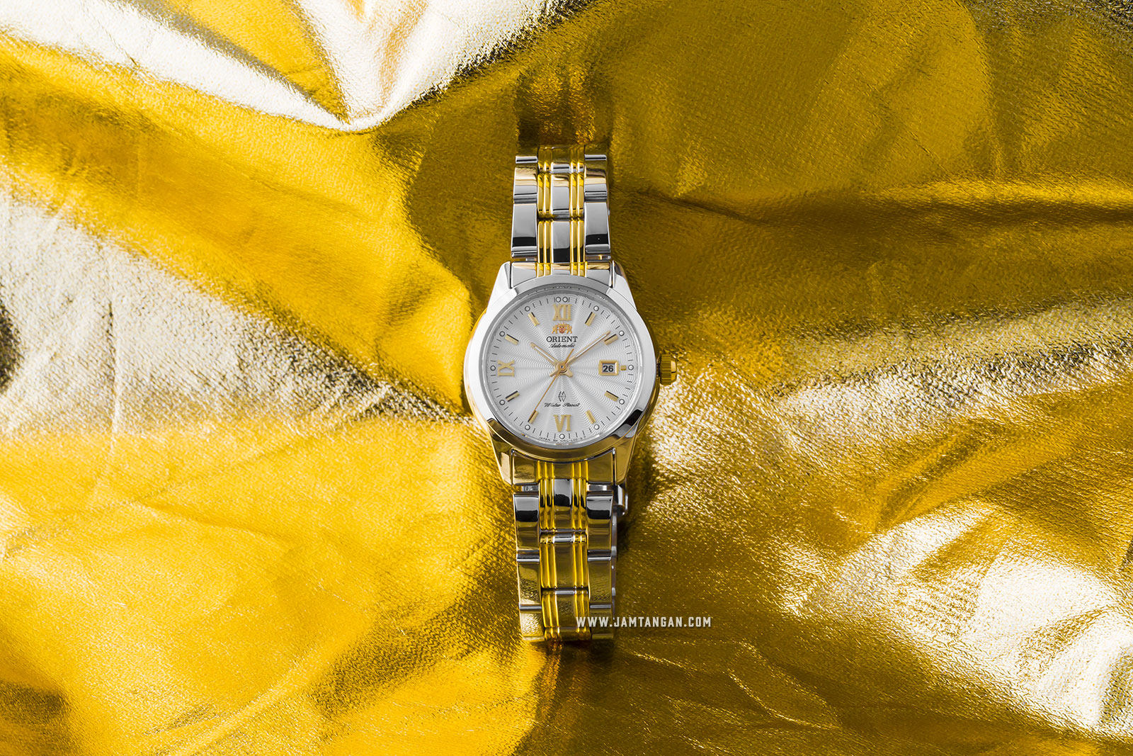 Orient SNR1L001W Classic Automatic Ladies Silver Dial Dual Tone Stainless Steel Machtwatch