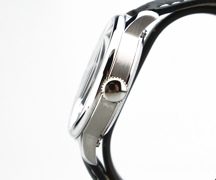 Seagull M222S-BL - Manual Mechanical Black Leather Strap Machtwatch