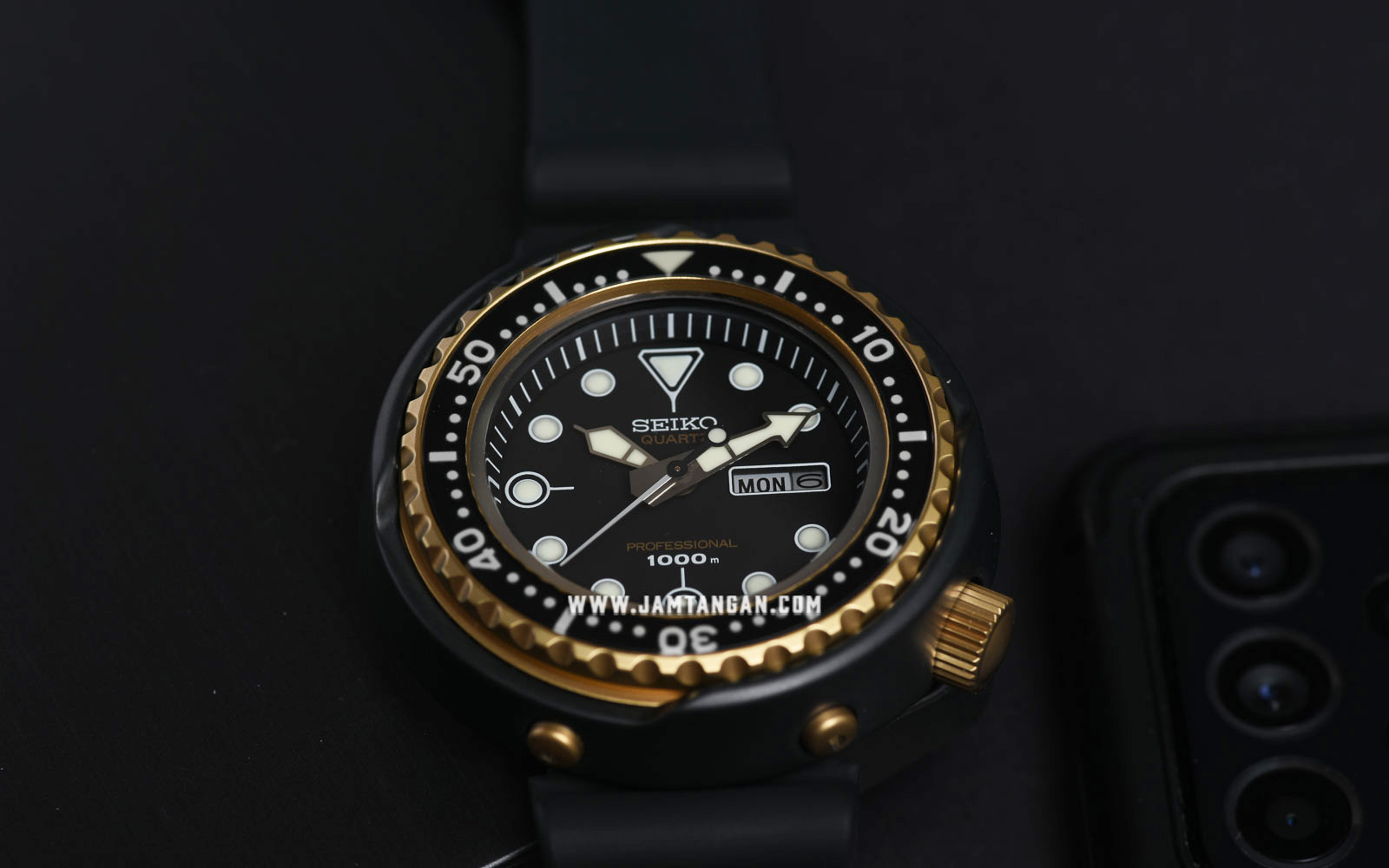 Seiko Prospex Sea Baselworld 2018 S23626J1 Black Dial 1000M Water Resistance Black Rubber Strap Machtwatch