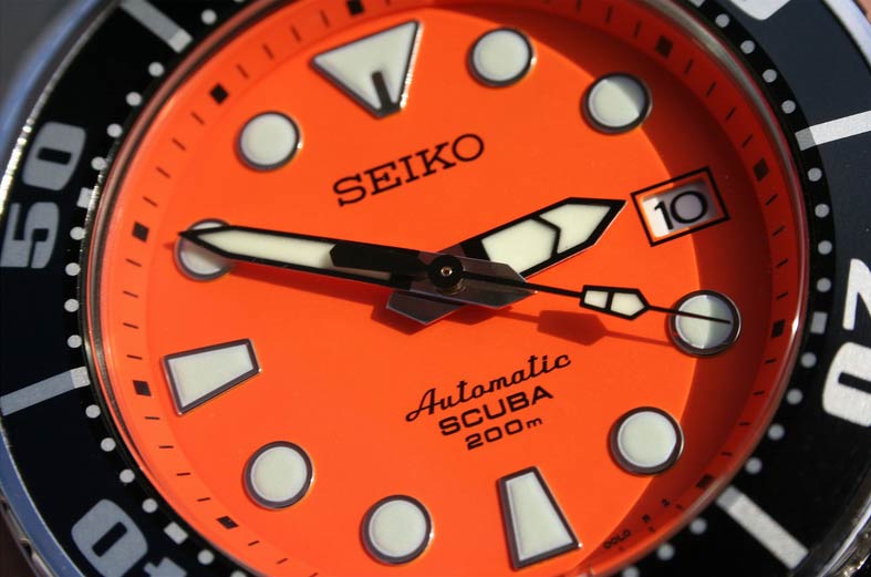 Seiko SBDC005 Prospex 200M Scuba Diver Orange Sumo | Jamtangan.com