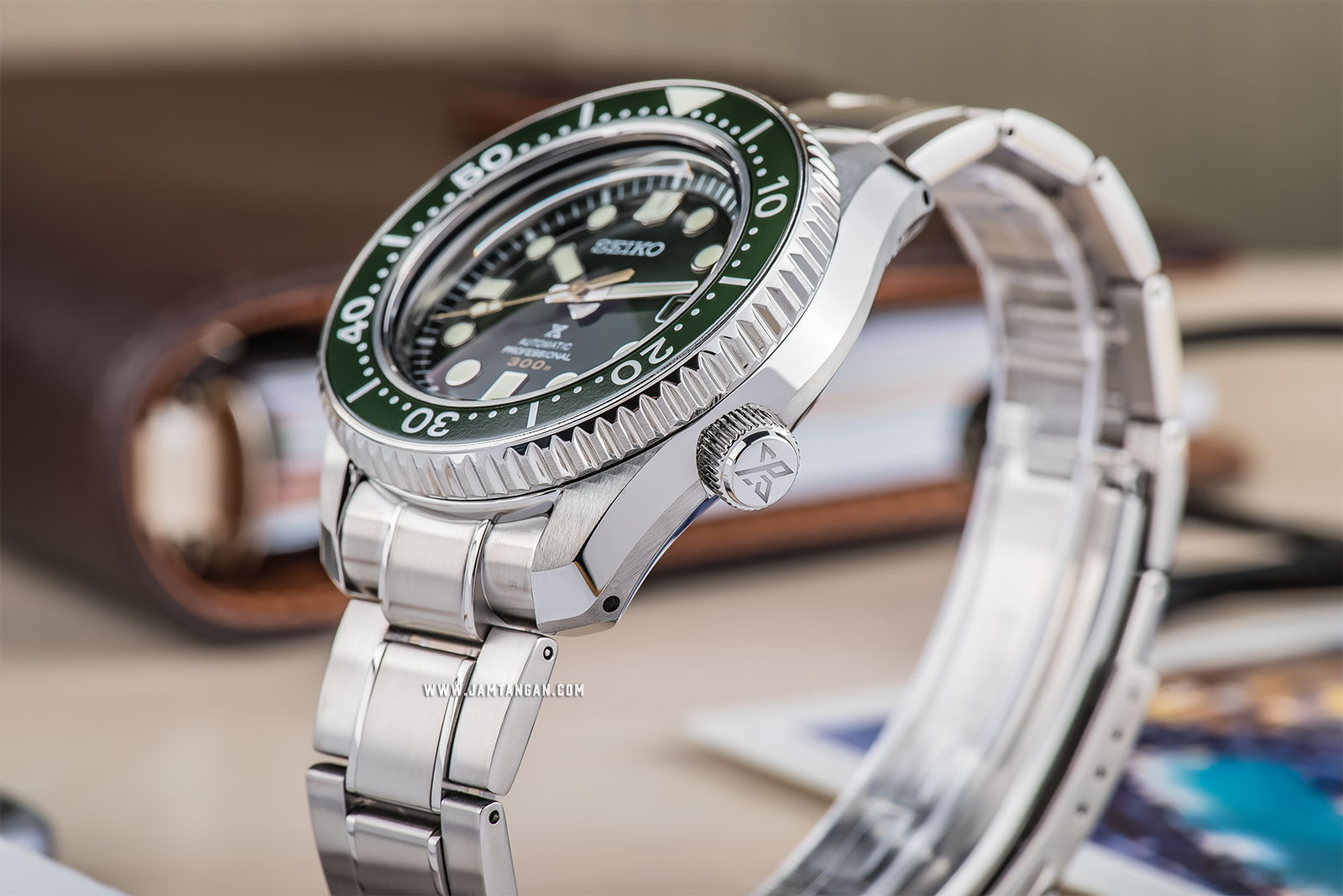 Seiko Prospex Sea Baselworld 2018 SLA019J1 Limited Edition Green Dial  Stainless Steel Strap | Jamtangan.com