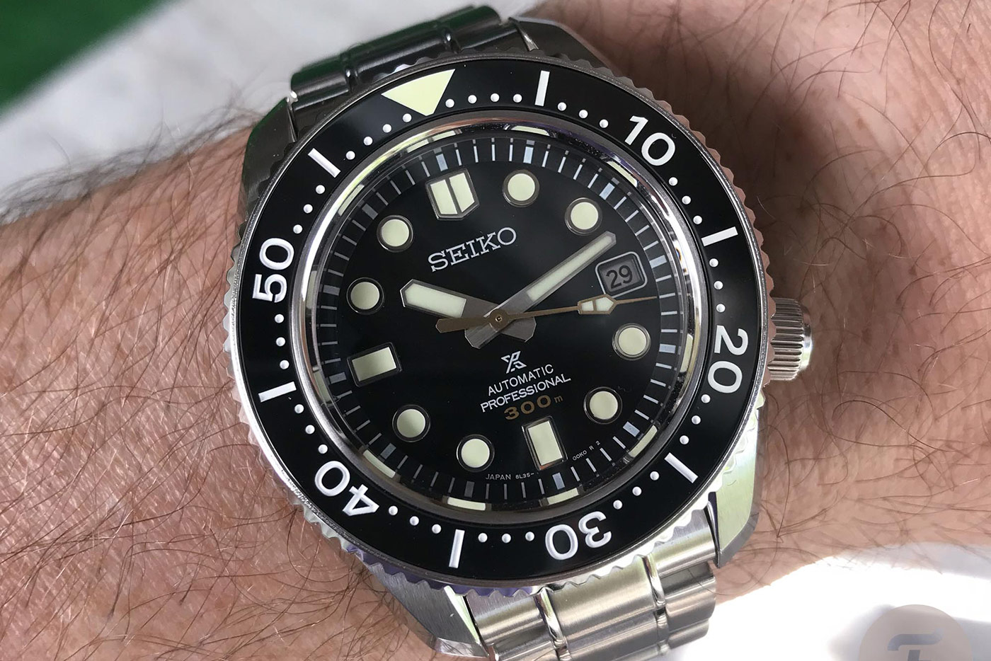 Seiko Prospex SLA021J1 Marinemaster Automatic Black Dial Stainless Steel |  Jamtangan.com