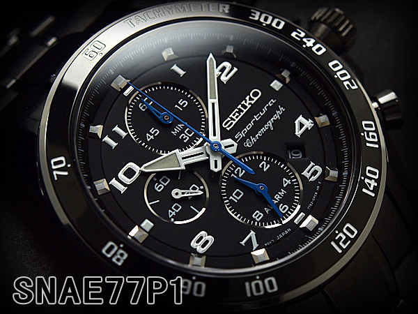 Seiko Sportura Chronograph SNAE77P1 Machtwatch