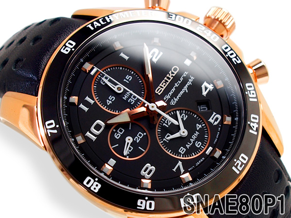 Seiko Sportura Chronograph SNAE80P1 Machtwatch