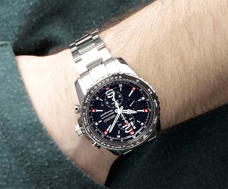 Seiko Sportura Chronograph SNAE95P1 Machtwatch