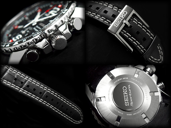 Seiko Sportura Chronograph SNAE95P2 Machtwatch