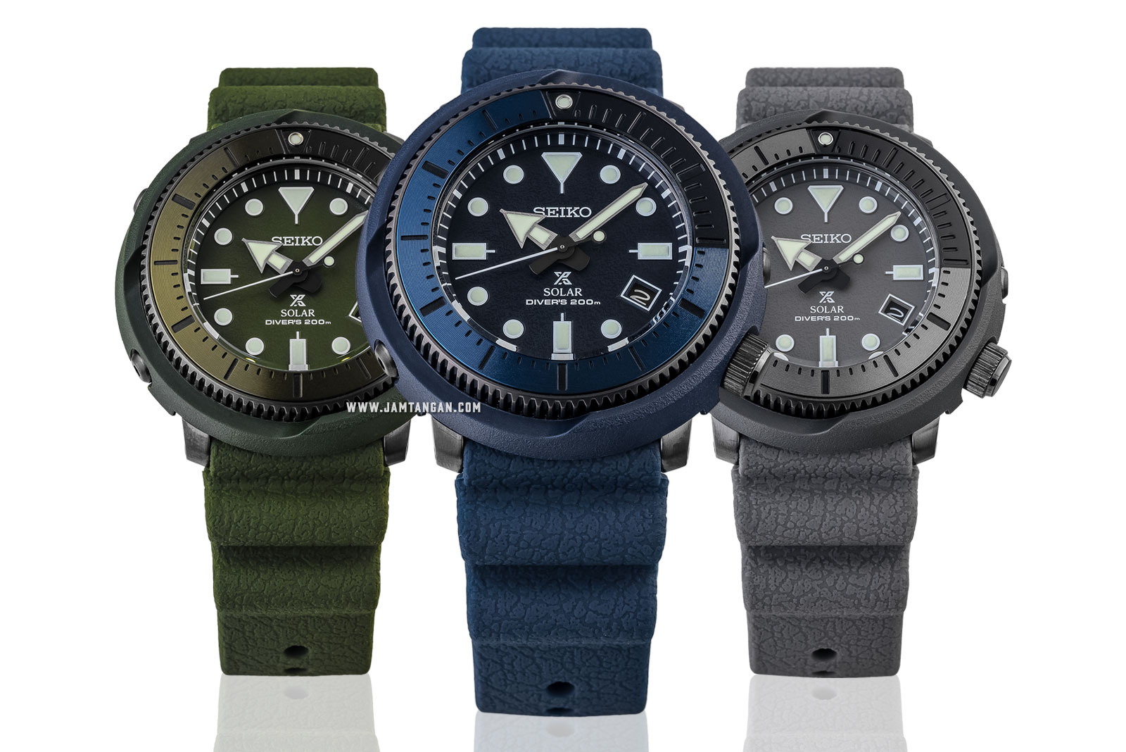 Seiko Prospex Tuna Street Series SNE533P1 Solar Divers 200M Blue Rubber Strap SPECIAL EDITION Machtwatch
