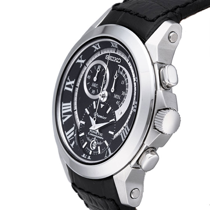 Seiko Premier Kinetic Chronograph 