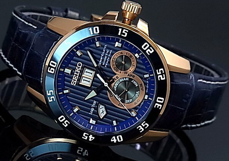 Seiko Sportura SNP064P1 Kinetic Perpetual Machtwatch