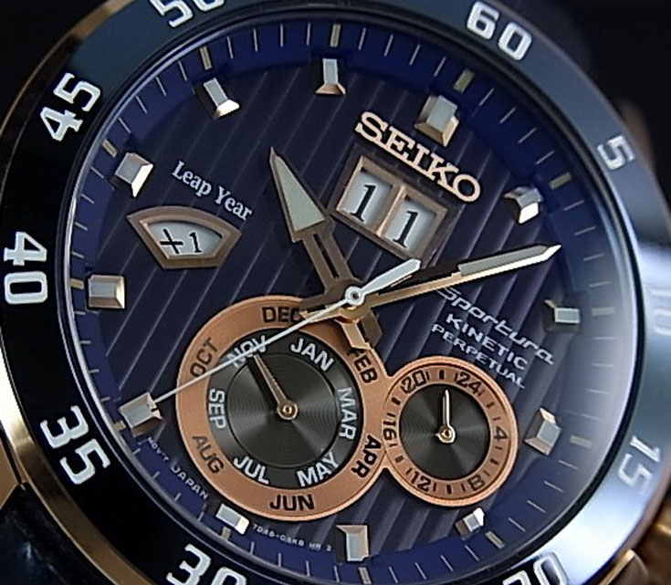 Seiko Sportura SNP064P1 Kinetic Perpetual Machtwatch