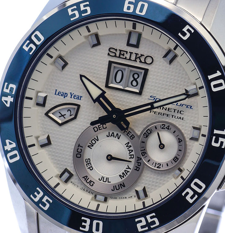 Seiko Sportura SNP085P1 Kinetic Perpetual Machtwatch