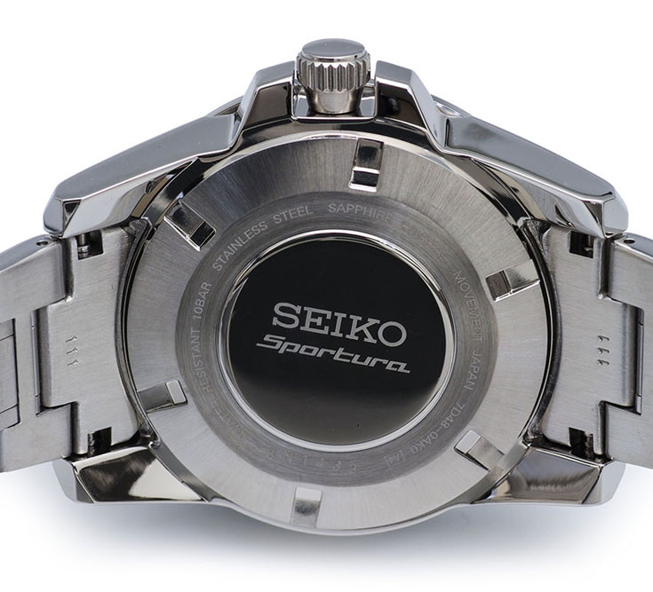 Seiko Sportura SNP085P1 Kinetic Perpetual Machtwatch