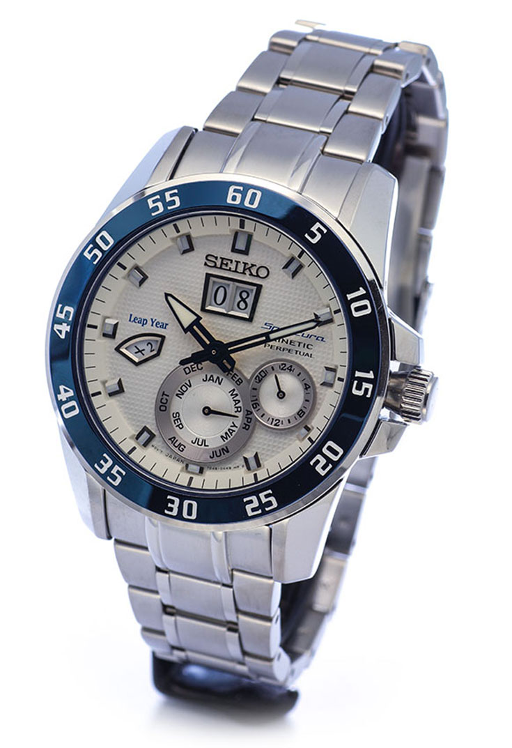 Seiko Sportura SNP085P1 Kinetic Perpetual Machtwatch