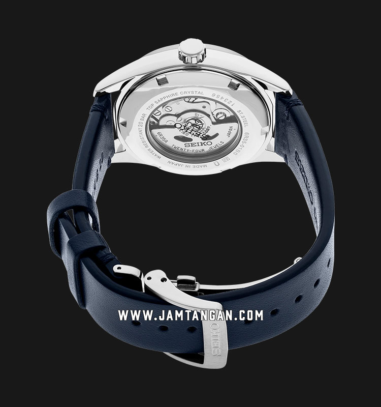 Seiko Prospex SPB157J1 Alpinist Automatic Men Blue Dial Blue Leather Strap  | Jamtangan.com