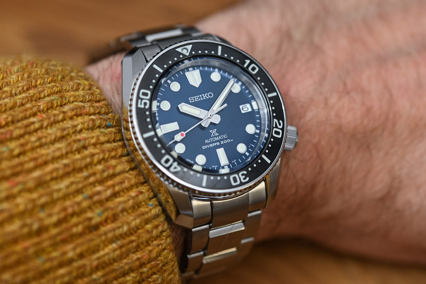 Seiko Prospex SPB187J1 Automatic Divers Man Blue Dial Stainless Steel Strap